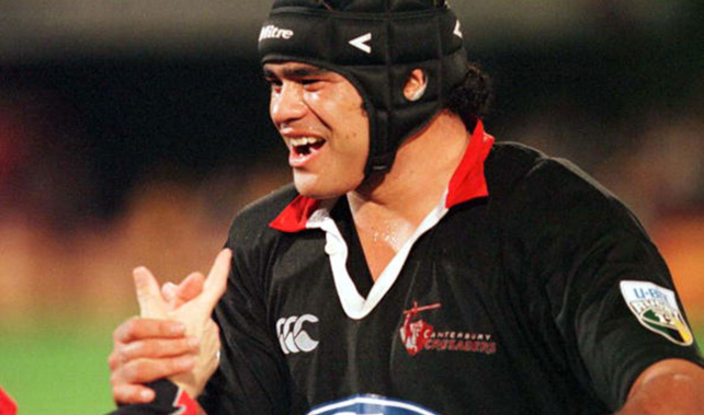 Norman Berryman playing for the Crusaders in 1999 (Getty Images) 