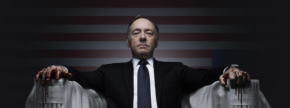 House of Cards - Seasons 1 and 2 available may be available on Lightbox, but no-one in NZ has the rights to season 3 of the hit Netflix drama.