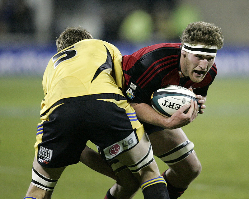 Who else, but the Crusaders, took them down in the semifinal. (Kieran Read) 