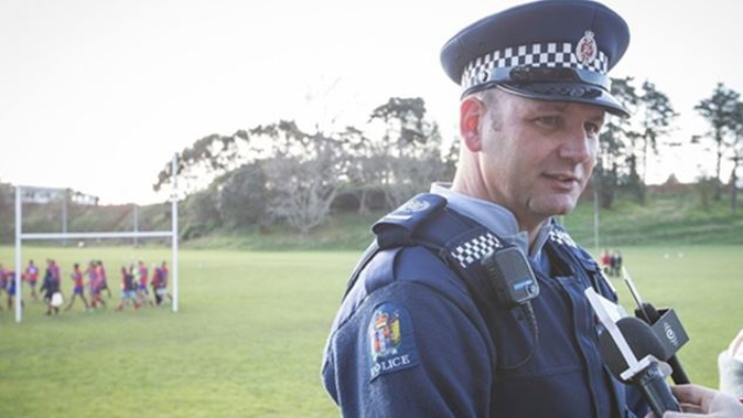 Jeremy Field, senior sergeant of Counties Manukau police (NZME.)