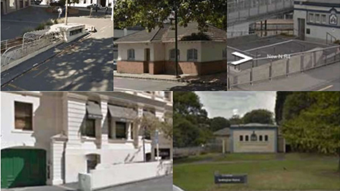 The five sites being rented by Auckland Council (via Auckland Council)