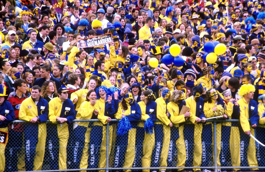 It was known as the Party at Tony Brown's - a southern Super Rugby derby in front of a rowdy Carisbrook crowd.
