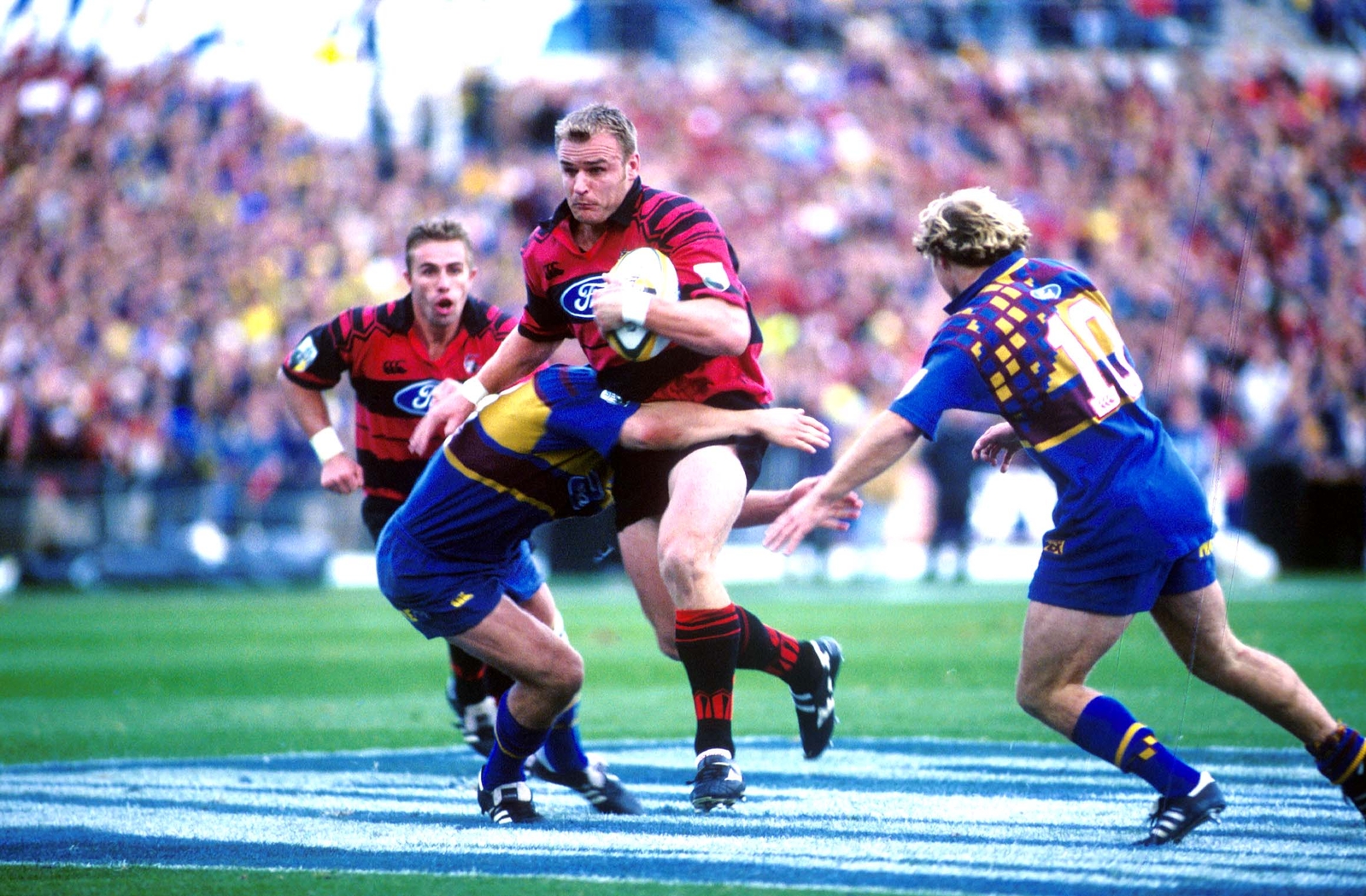 The Crusaders bounced back in the 2nd spell. 