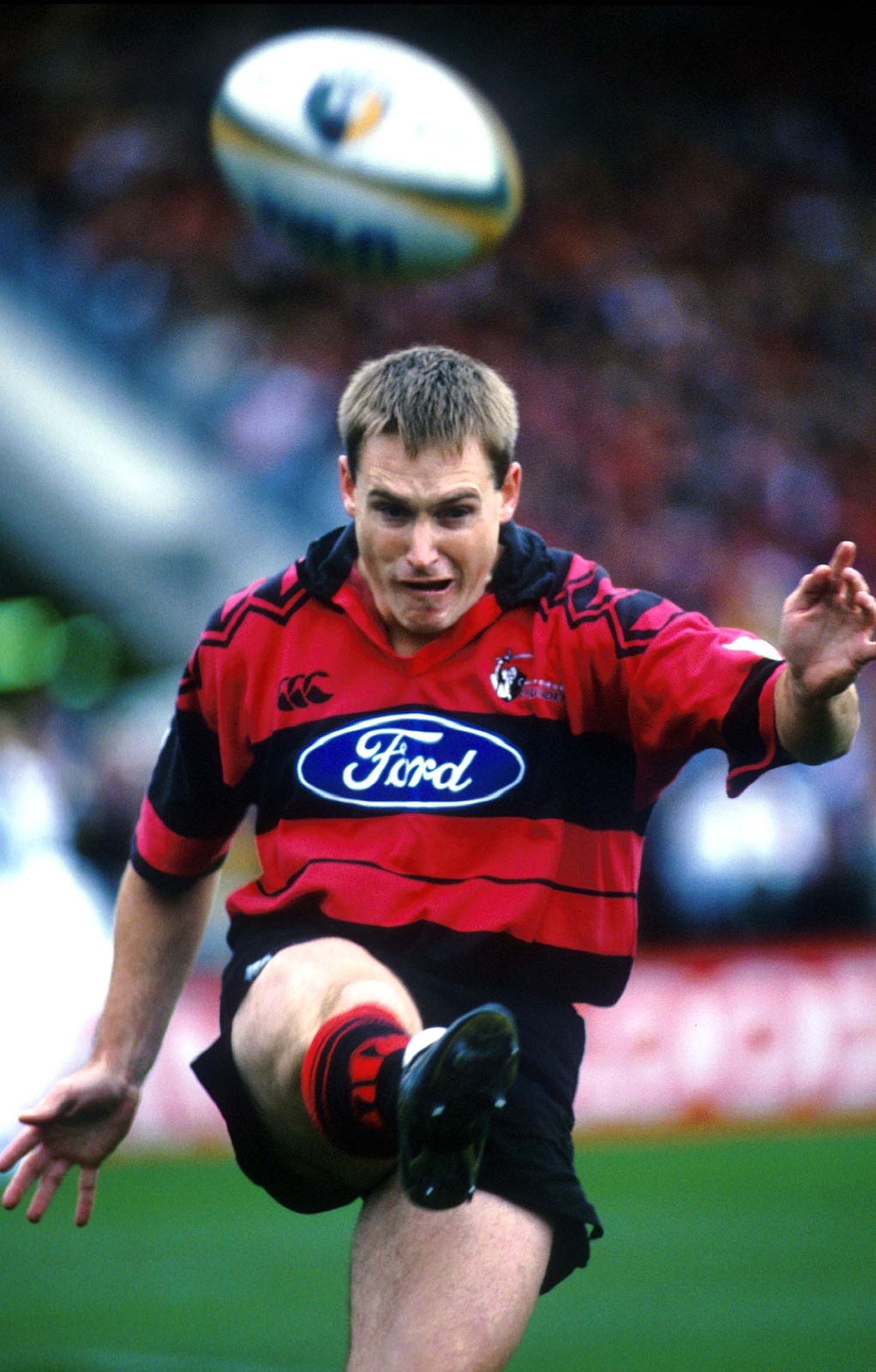 Andrew Mehrtens kept the visitors in the game with the boot. 