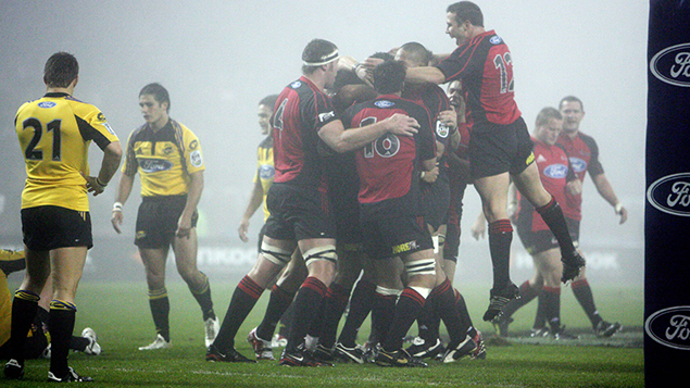 In the end, the Crusaders hung on for a 19-12 victory. 