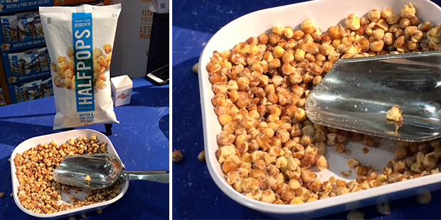 HalfPops - half-popped popcorn kernels. Photos / AP