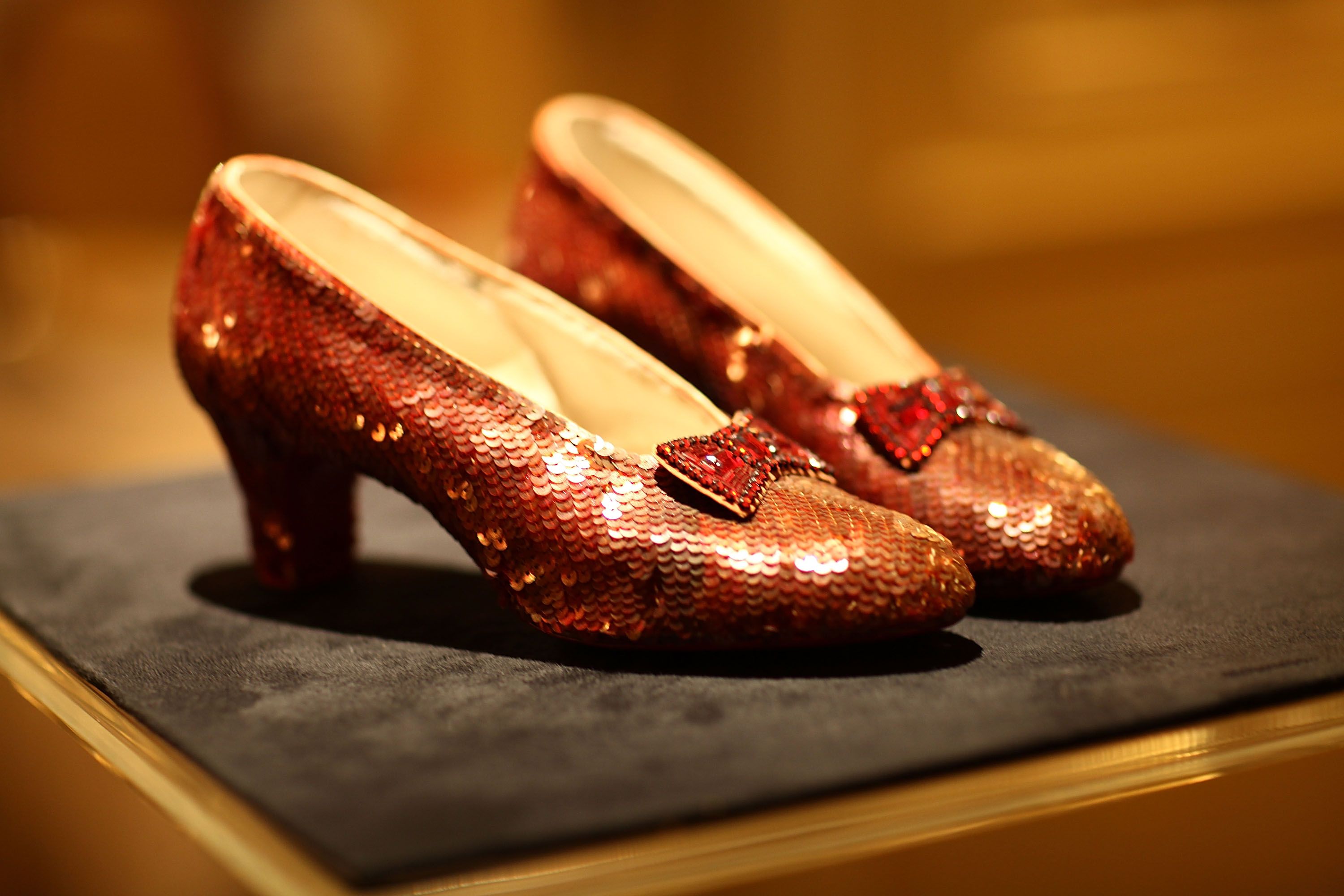 The ruby slippers from 'The Wizard of Oz' - $660,000