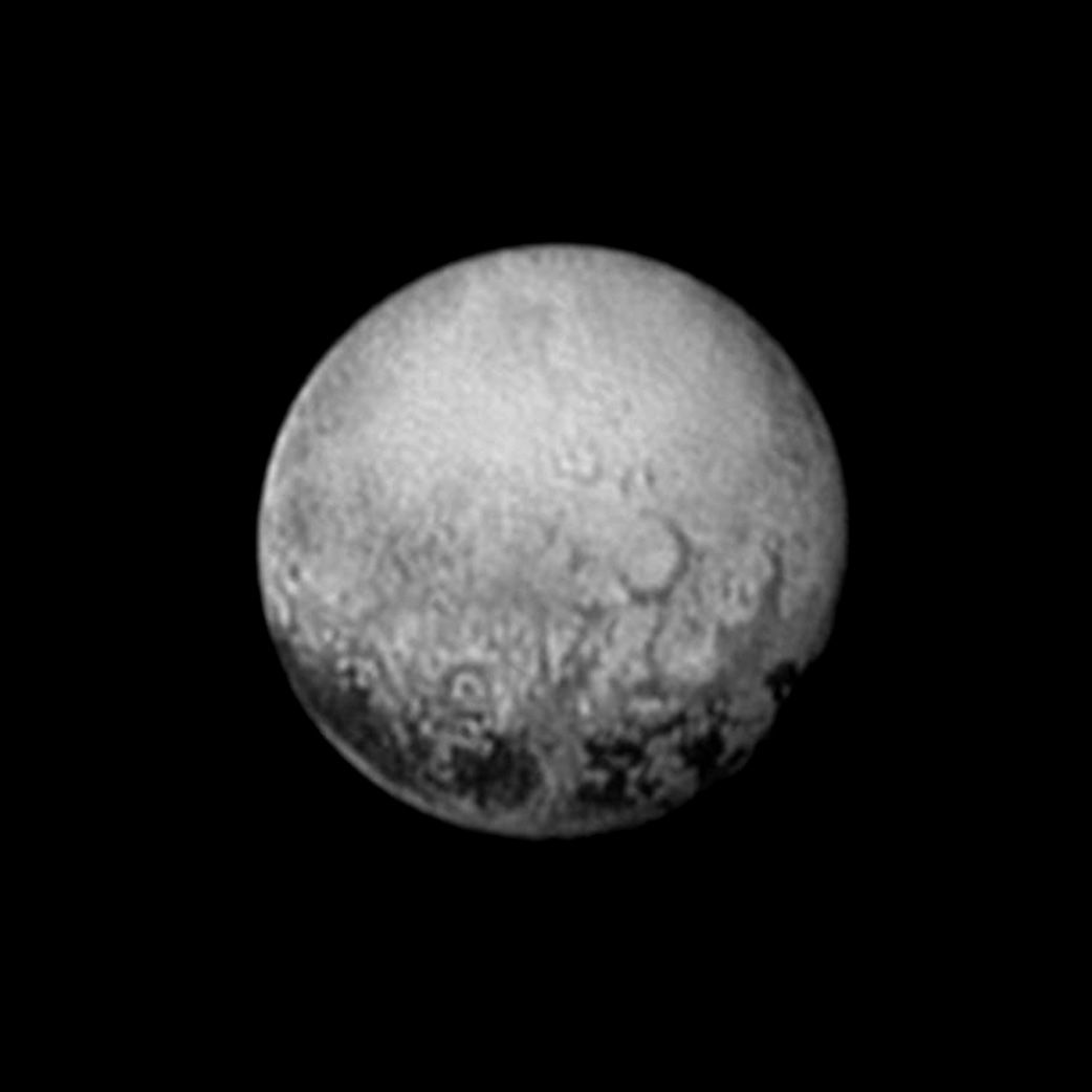 New Horizons images of Pluto have shown us that the planet has a varied terrain, and scientists believe that it may shed snow.  It also has more ice beneath its surface and less rock than scientists anticipated.