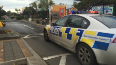 A police cordon at the New Brighton mall (Emily Murphy