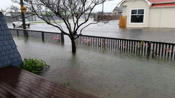 Flooding in Dunedin (Twitter)