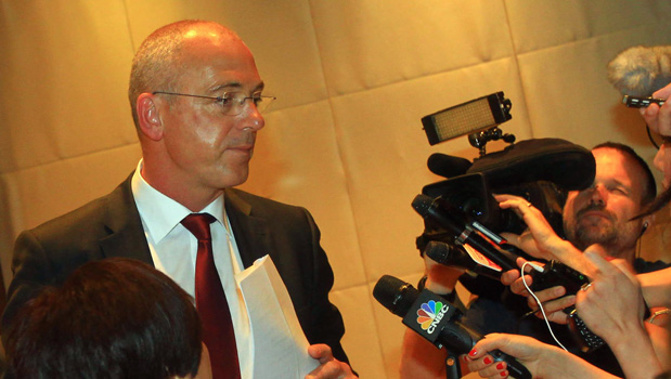 Fonterra CEO Theo Spierings (Getty)