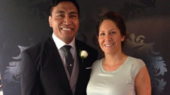 Jerry Collins and his wife Alana Madill. (Photo: Instagram)