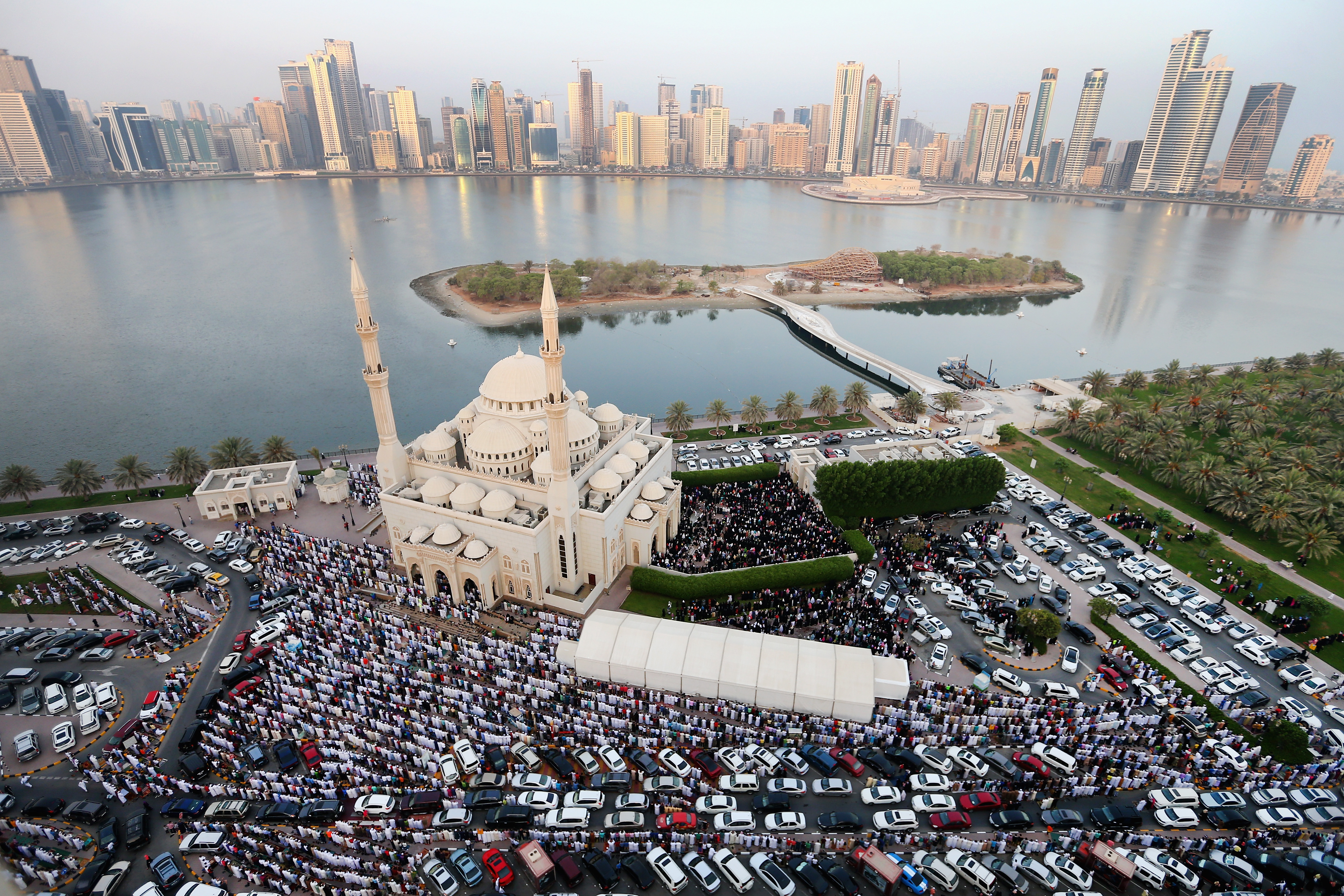 2. United Arab Emirates. 83.7% of residents are born overseas.