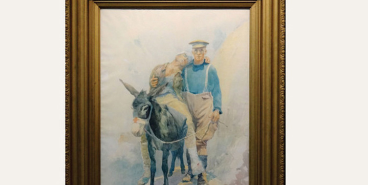 Simpson and his Donkey is named after the famous Australian soldier, but actually features NZ medic Richard Henderson (Photo / NZ Herald)