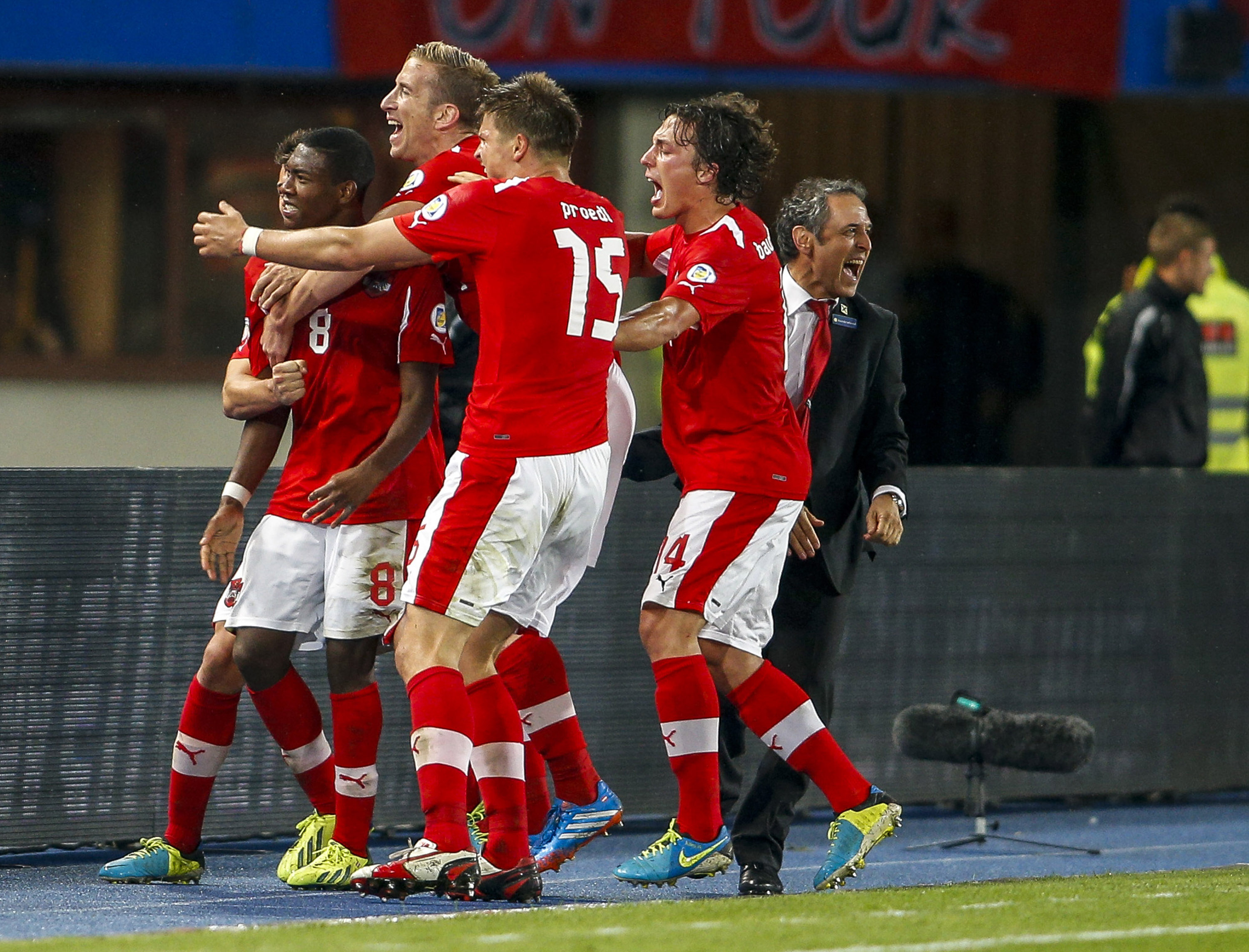 3rd: Austria (Austrian Football team) 