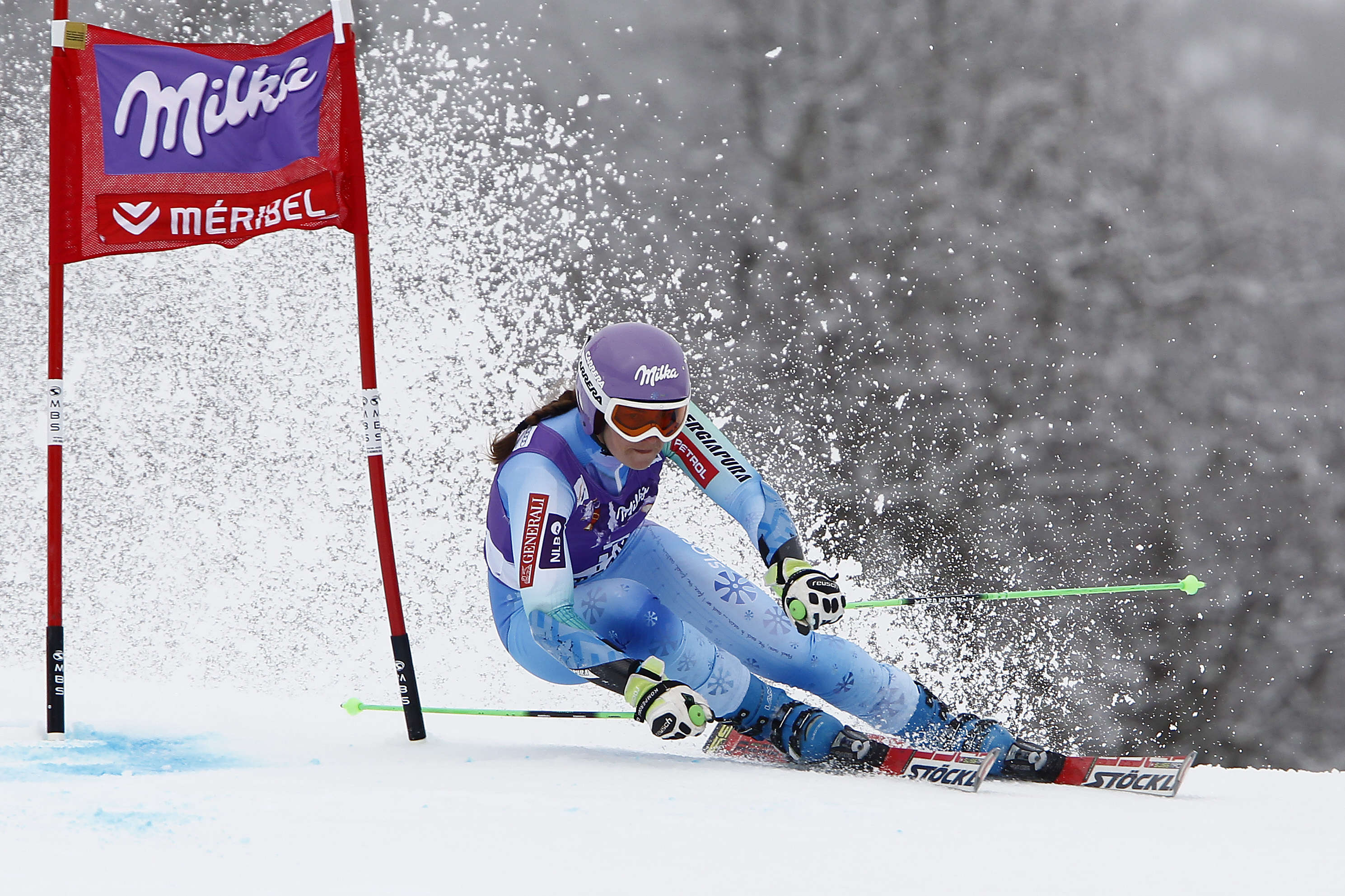 2nd: Slovenia (Alpine skiier Tina Maze) 