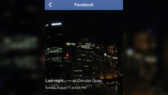 A screenshot of Facebook's new 'trip slideshows' (Edward Swift)