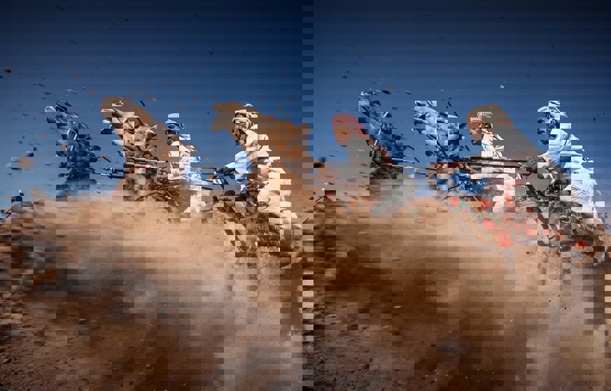 Traditional camel racing in Oman (Ahmed Al Toqi)