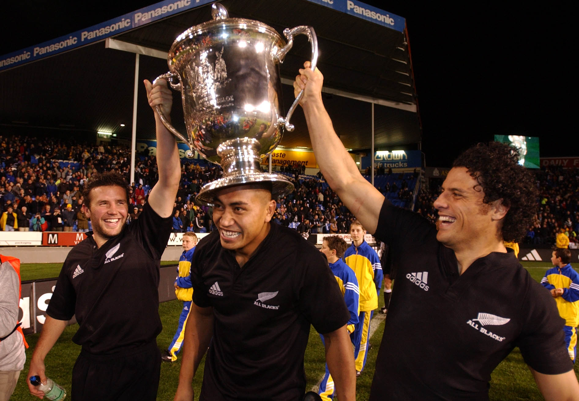 7. The All Blacks won back the Bledisloe Cup in 2003, with a lineup that included names like Collins and Howlett - they've held it ever since. 