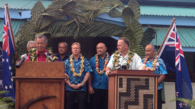 Prime Minister John Key is currently visiting the Cook Islands. (Frances Cook)