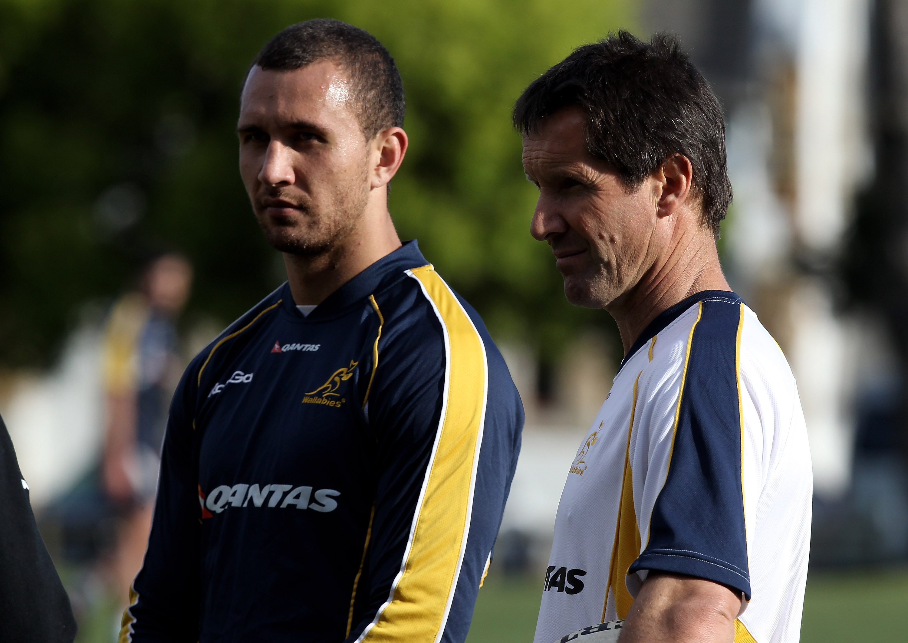 He also got offside with Cantabrian Robbie Deans, after sending out tweets complaining of a toxic environment in the Australian camp.  He was fined $60,000 and suspended by the ARU for three games. 