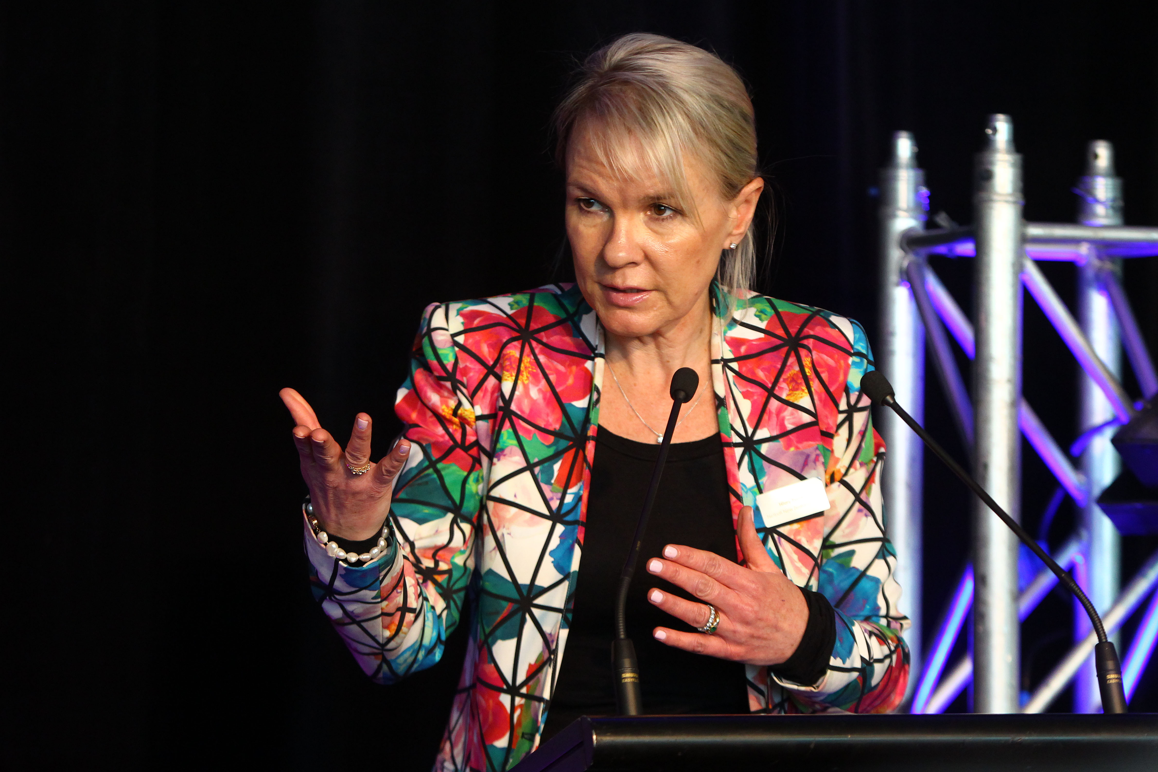 Hilary Poole: Formerly the CEO of Hockey New Zealand, now the CEO of Netball New Zealand, the highest participation sport for women in the country.  