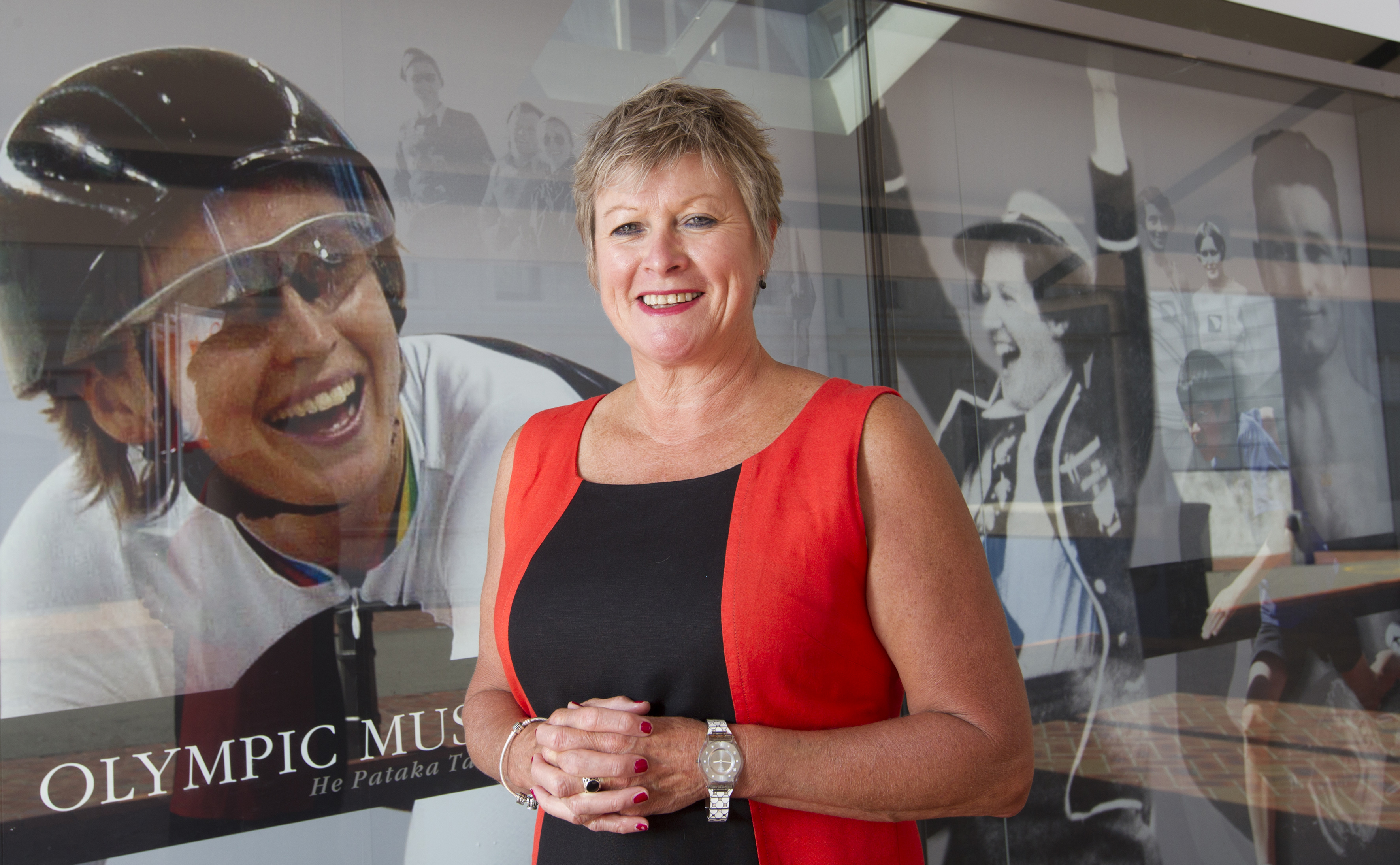 Kereyn Smith: Secretary General of the NZ Olympic Committee, an appointment that followed twenty years of leadership in sport. 