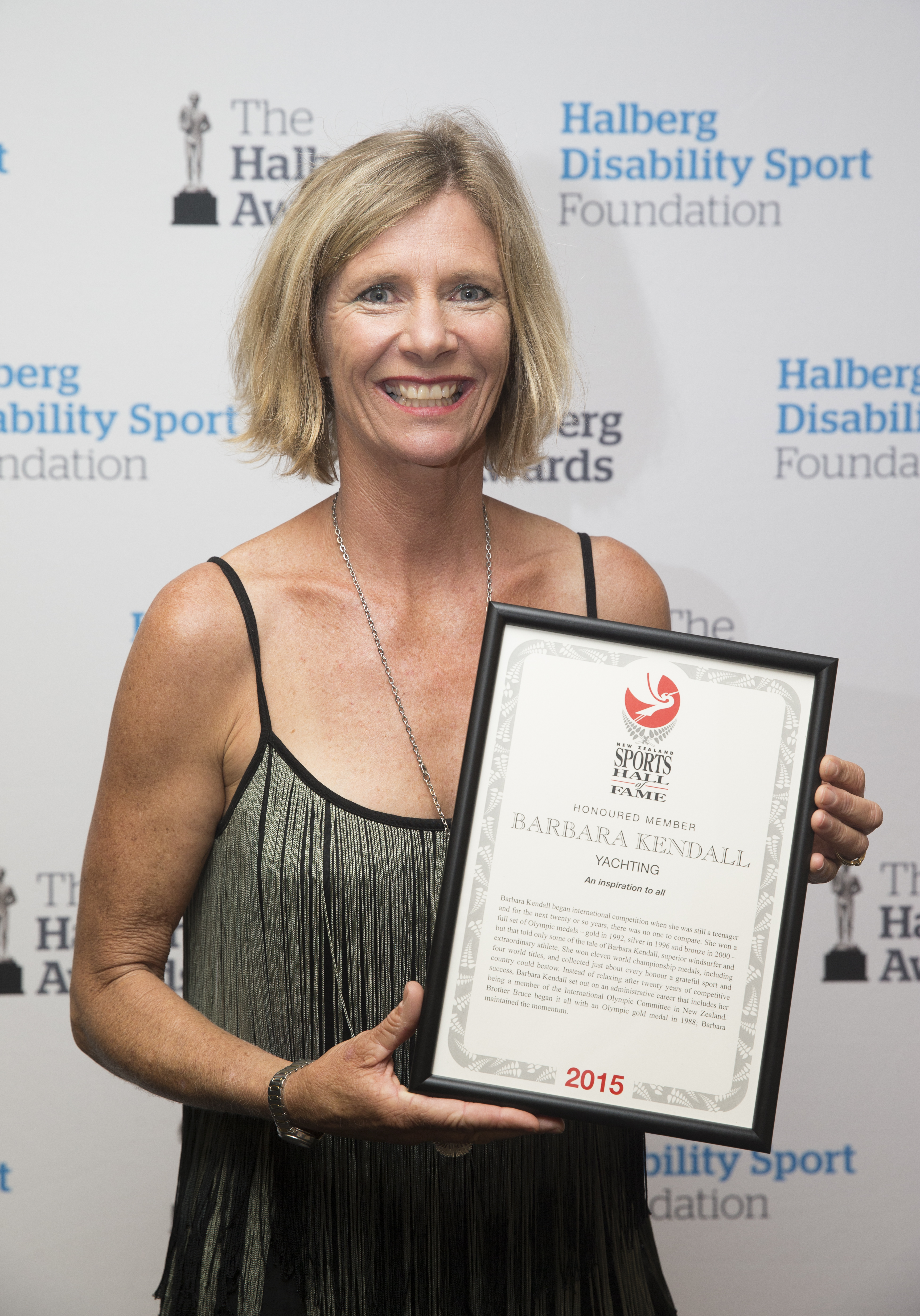 Barbara Kendall MBE: An Olympic gold medalist, and now a member of the International Olympic Committee. 