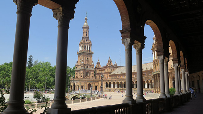 The Plaza de Espana in Seville (Supplied)