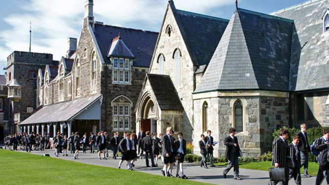 Students from Christ's College claim parking problems are affecting their education (Photo / Te Ara)