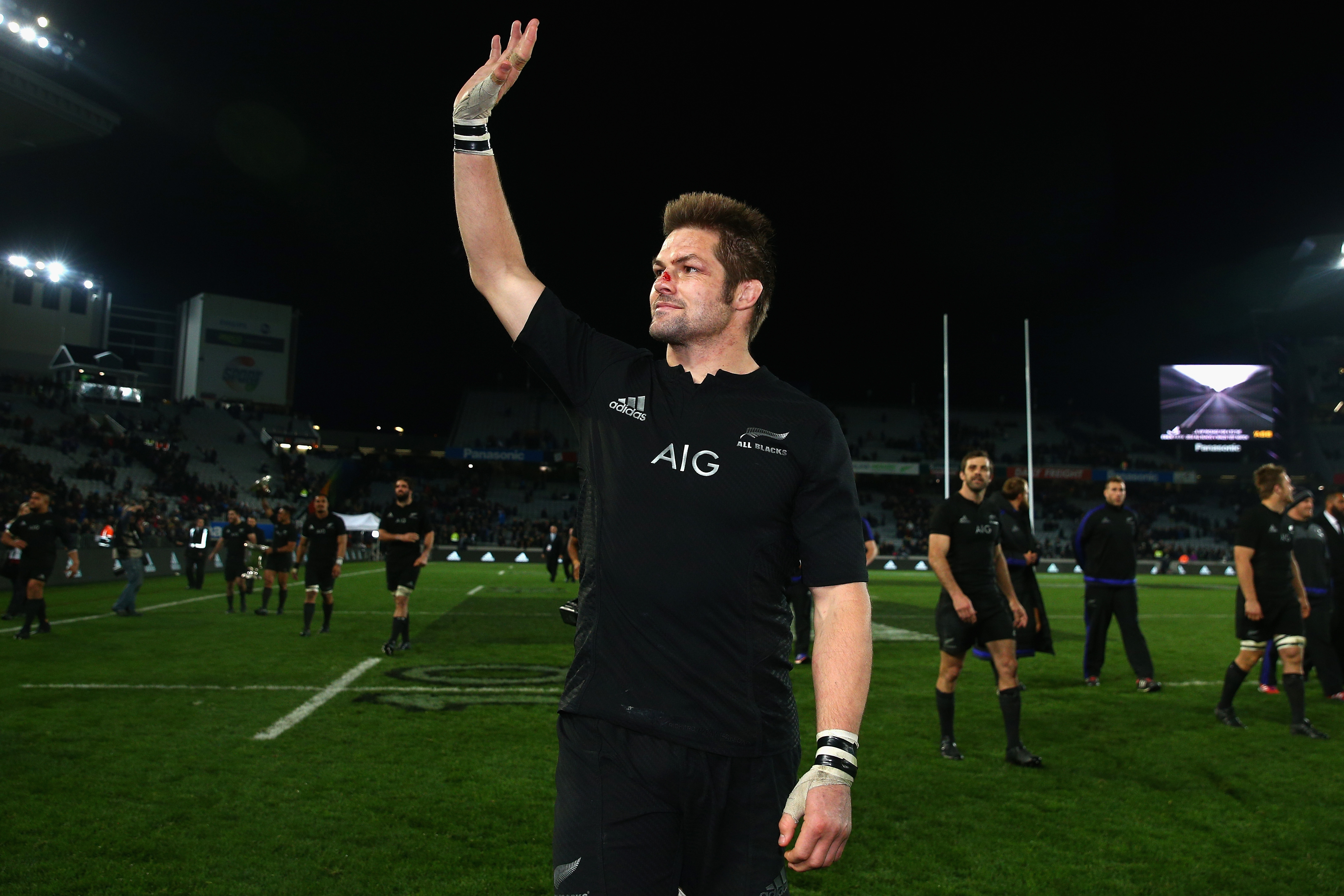 Richie McCaw: Debut vs Ireland at Lansdowne Road, Nov 17, 2001. Current age: 34. 