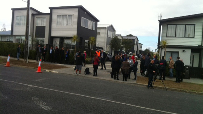 The Government has today opened the first 11 state houses in Auckland's Glenn Innes.