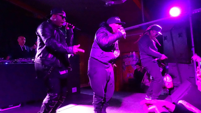 Pretty Ricky performing in Christchurch (Supplied)