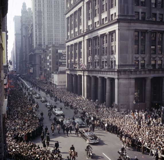 Official Visit Of Queen Elizabeth II to New York, 1957
