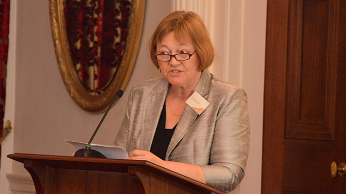 Outgoing head of CYFs Bernadine Mackenzie