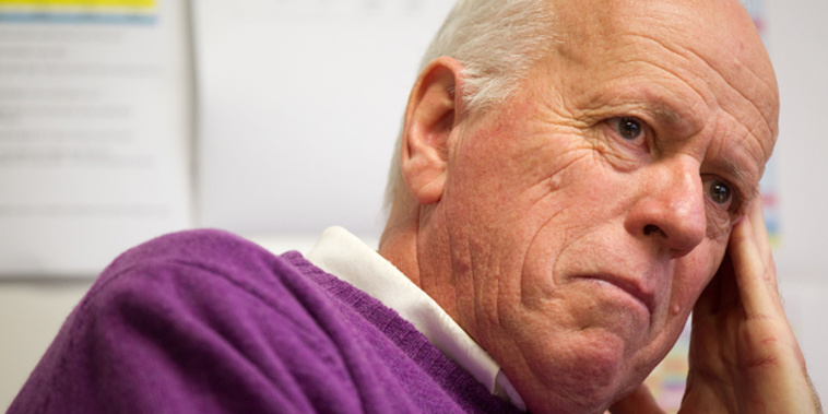 Ted Dawe, pictured, asked 'Will I be burnt next?' after his book was banned by Dr Don Mathieson (NZME.)
