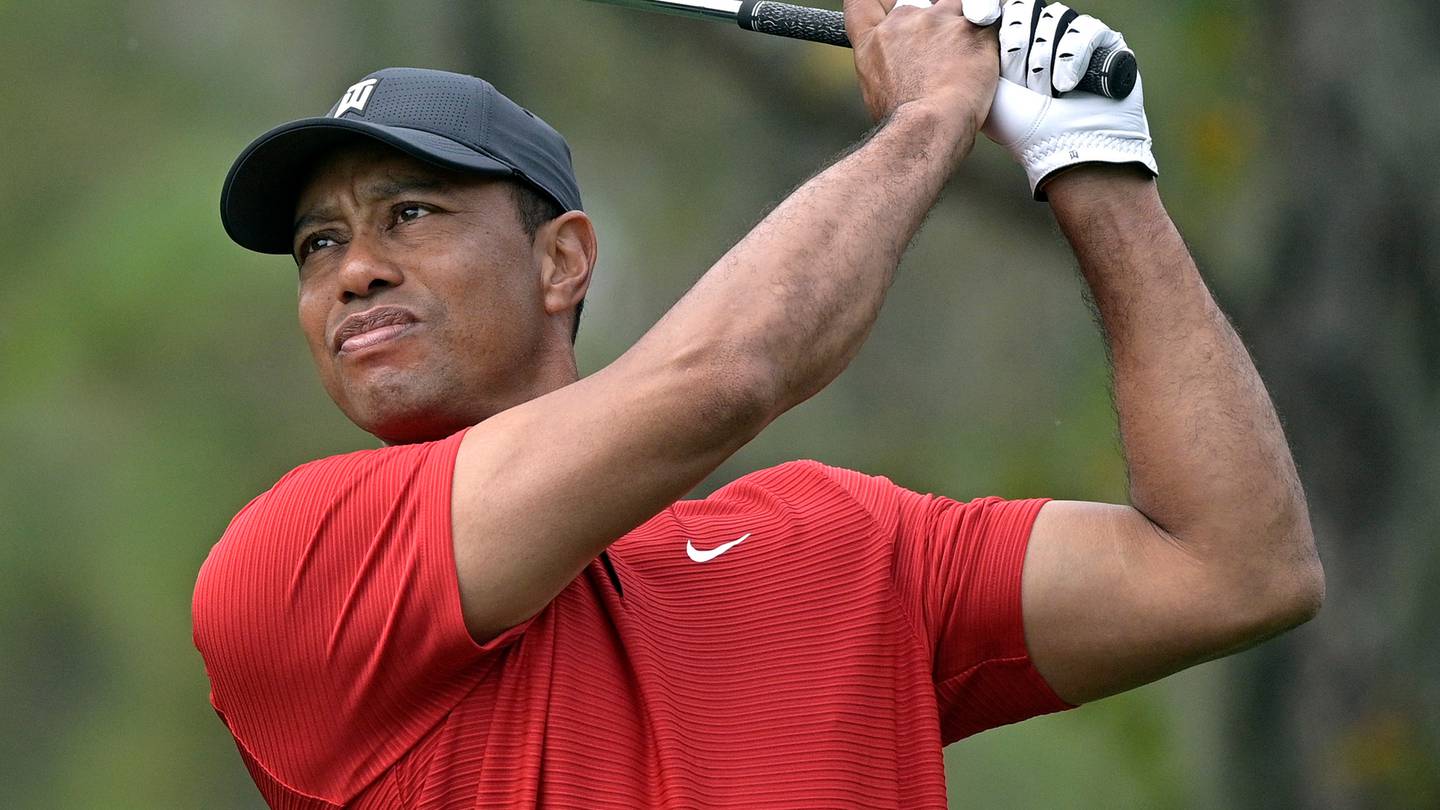 Tiger Woods during last year's PNC Championship. (Photo / AP)