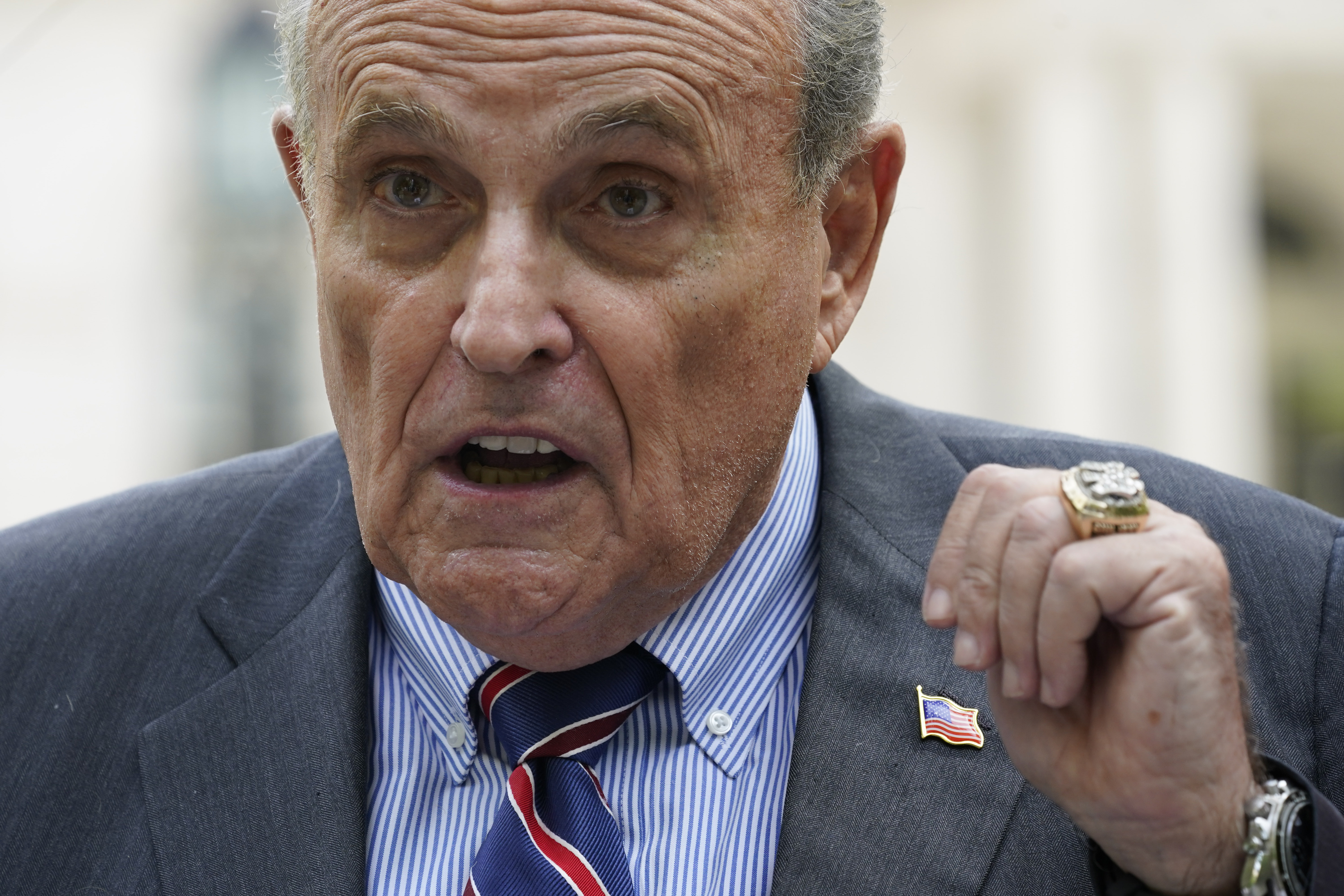 Former New York City mayor Rudy Giuliani. Photo / AP