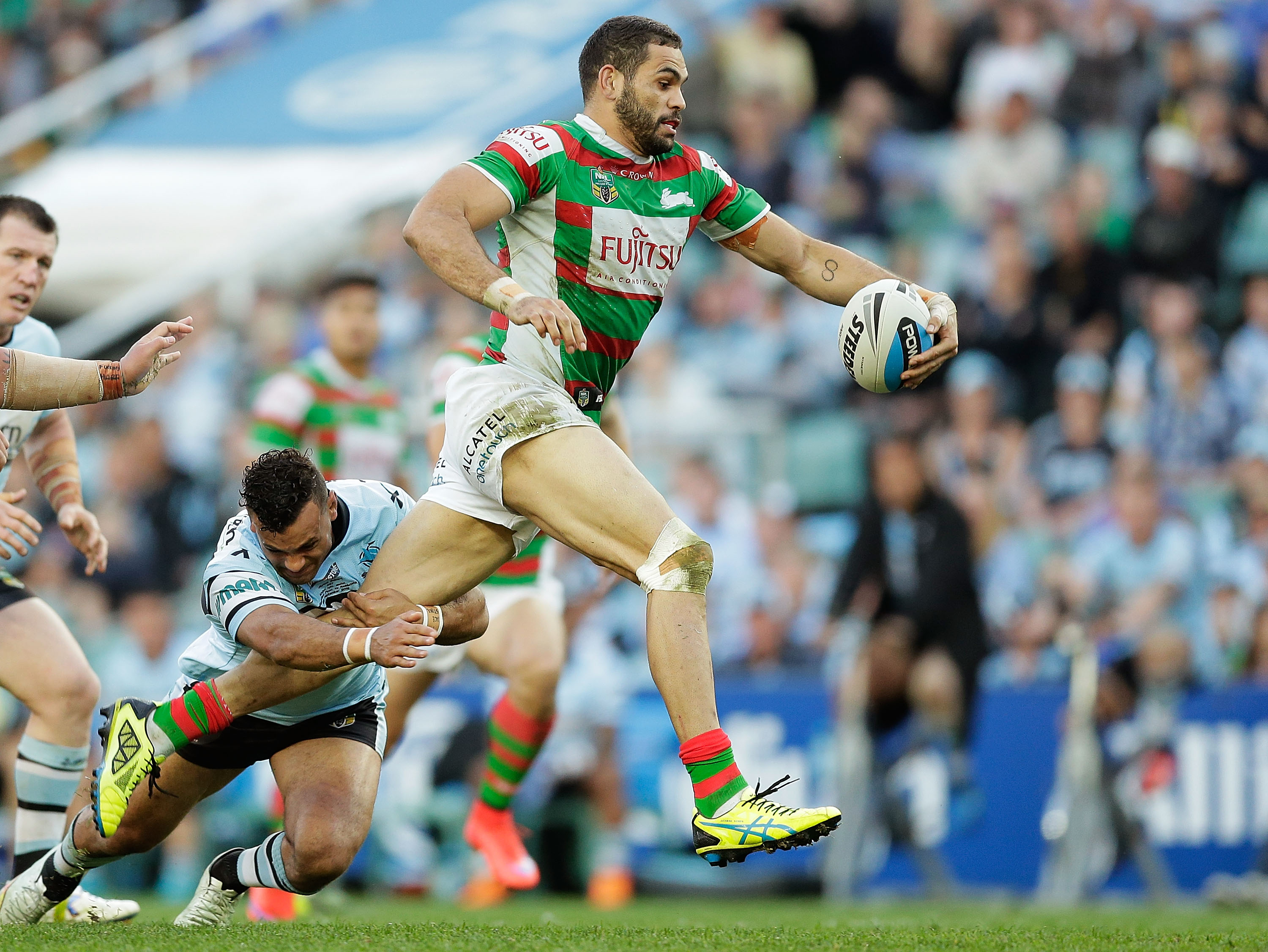 GREG INGLIS: First grade games: 221 (2005-2015) Origin games: 27 (2006-2015) Tests: 34 (2006-2015) Premierships: 1. Grand finals: 5. Major individual awards: (Golden Boot 2009; Clive Churchill Medal 2007) Major rep team honours: Origin series winner 2006, 2007, 2008, 2009, 2010, 2011, 2012, 2013, 2015; World Cup winner 2013
