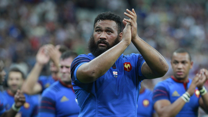 Uini Atonio wearing his French jersey (Getty Images)