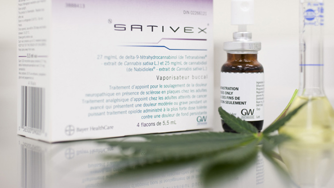 Karen and Adam Jeffries have Health Ministry approval to give their daughter Zoe the cannabis oil-based mouth spray Sativex for the next six months. (Getty Images)