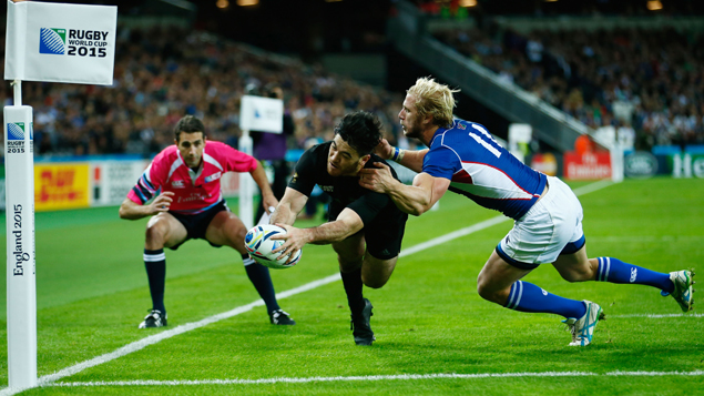 Most metres gained: Nehe Milner-Skudder - All Blacks - 552