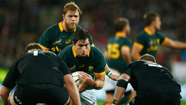 Most tackles: Francois Louw (pictured) and Lood de Jager - South Africa - 77