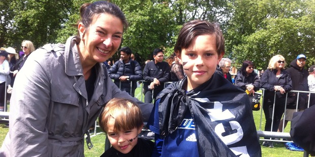 Katrina Tanner with Liam and Elijah (Supplied) 