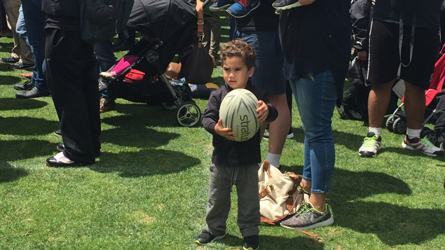 Two year old Braith Hauraki (Hannah Bartlett) 