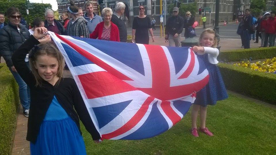 Seven year old Kate and five year old Emma