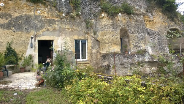 PHOTOS: Converting a cave into a home