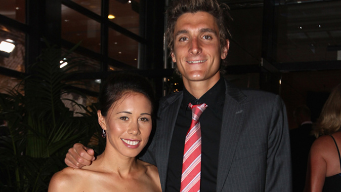 Laurent Vidal and Andrea Hewitt (Getty Images)