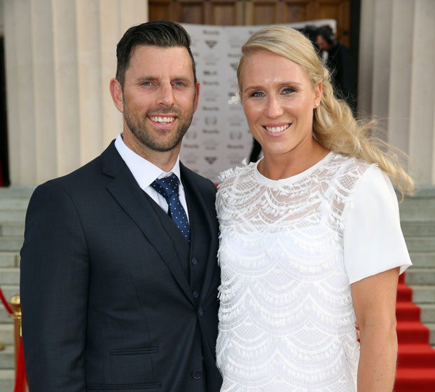 Laura Langman and partner Adrian Pooley