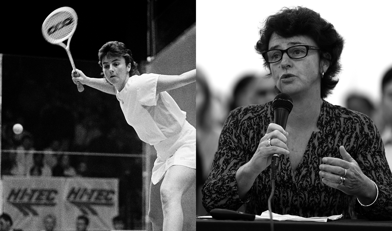 Dame Susan Devoy: Before being appointed Race Relations Commissioner in 2013, Dame Susan completely dominated the sport of squash throughout the 1980s, winning four world titles. By the time she retired in 1992, she was squash champion in eight countries. 